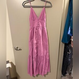 Abercrombie Button Maxi Dress
